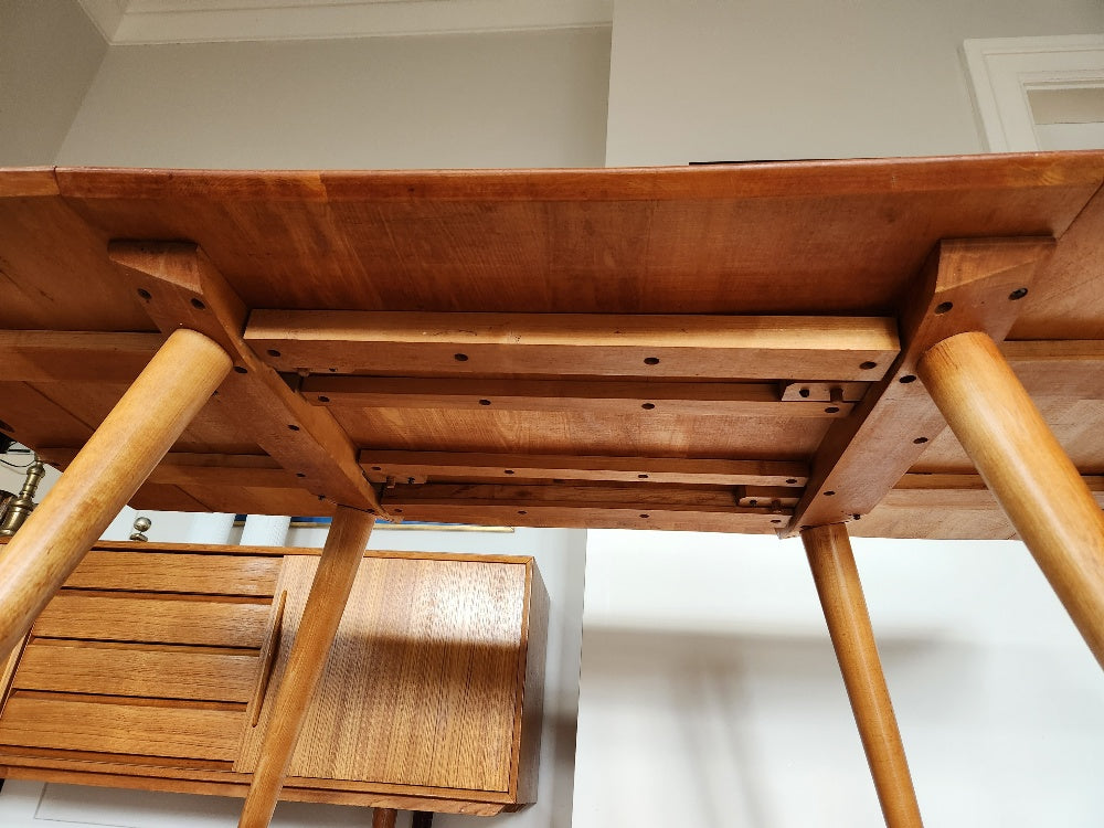 Expanding Maple Dining Table