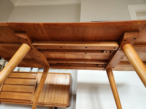 Expanding Maple Dining Table