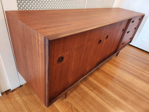 Danish Teak Sideboard / Credenza