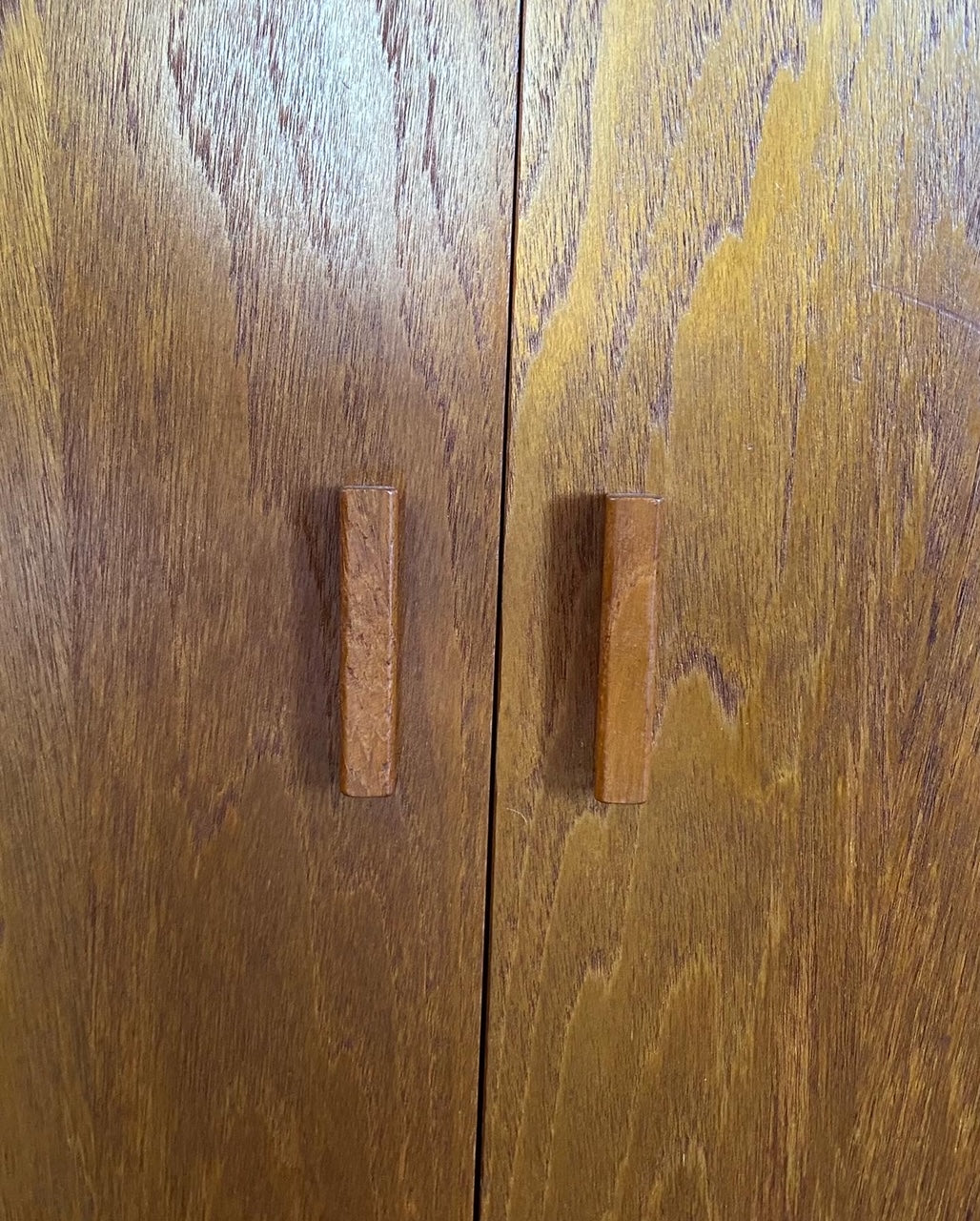 Mid-century Teak Entertainment Unit With Bar