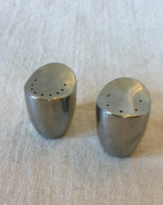 Stainless Steel Salt and Pepper Shakers- Cook Street Vintage