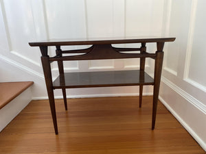 Formica Two Tiered Side Table - Cook Street Vintage