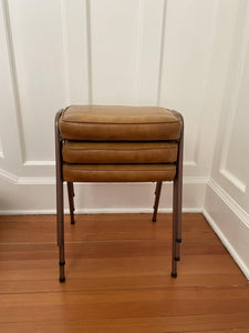 3 stacking stools -Cook Street Vintage