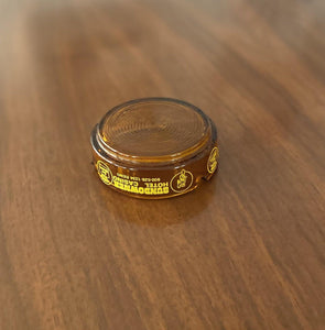 Underside of amber ashtray from Sundowner Hotel and Casino- Cook Street VIntage