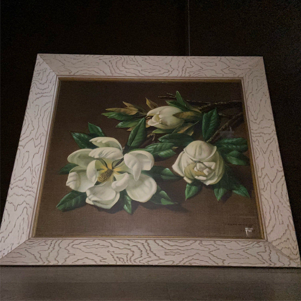 Vladimir Tretchikoff print "Magnolias"_ Cook Street Vintage