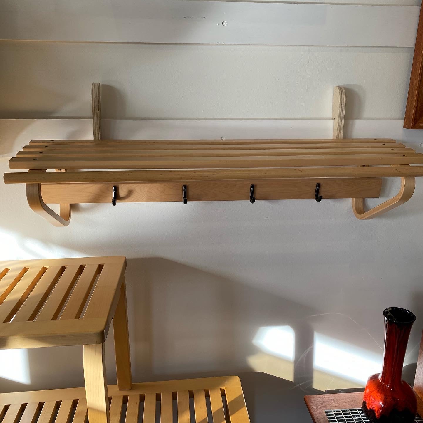 Artek Solid Birch Coat Rack 109 C - Cook Street Vintage