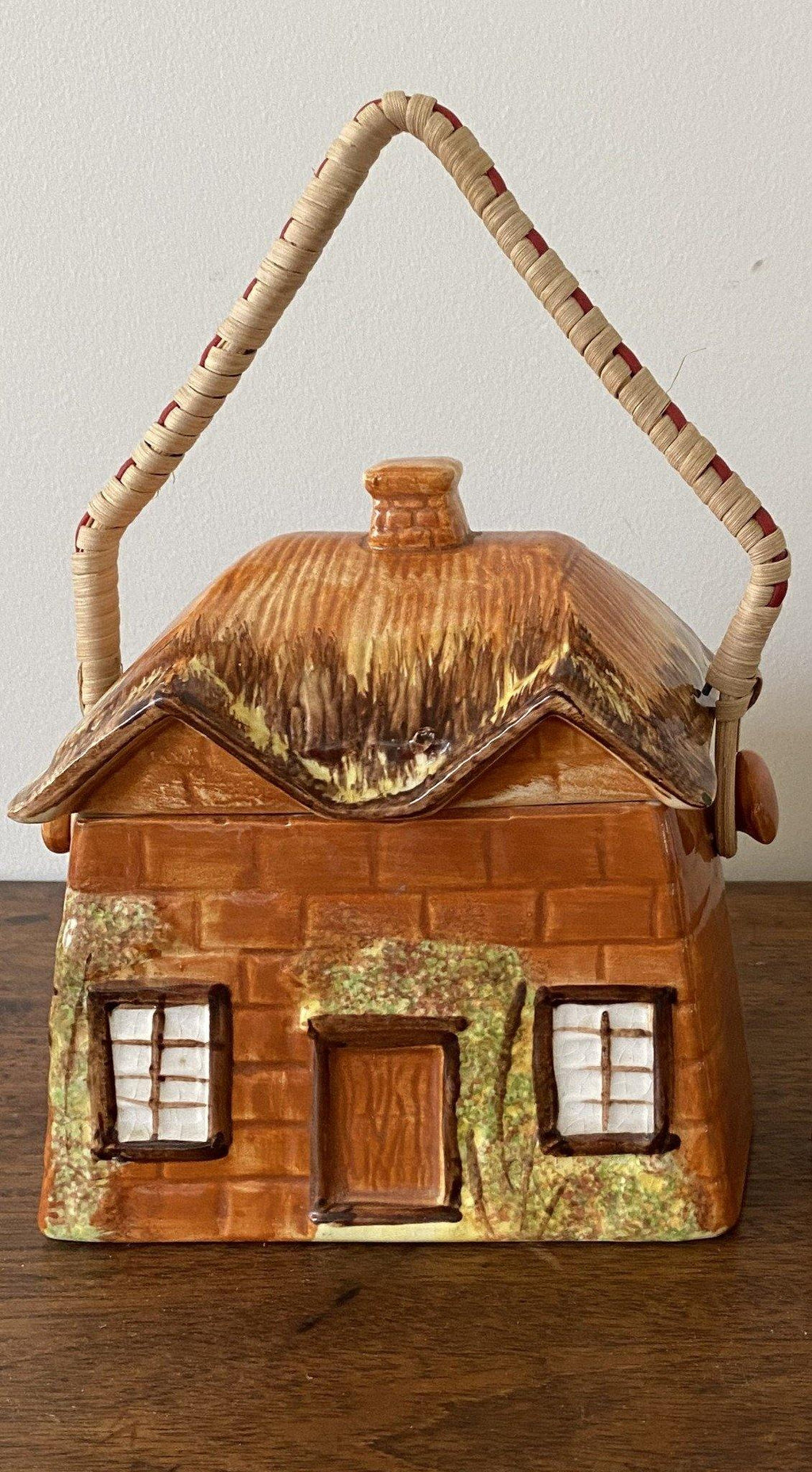 Price Bros Vintage Cookie Jar front view- Cook Street Vintage