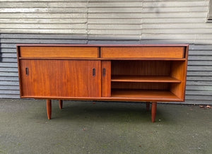 Vintage Teak Credenza- Cook Street Vintage