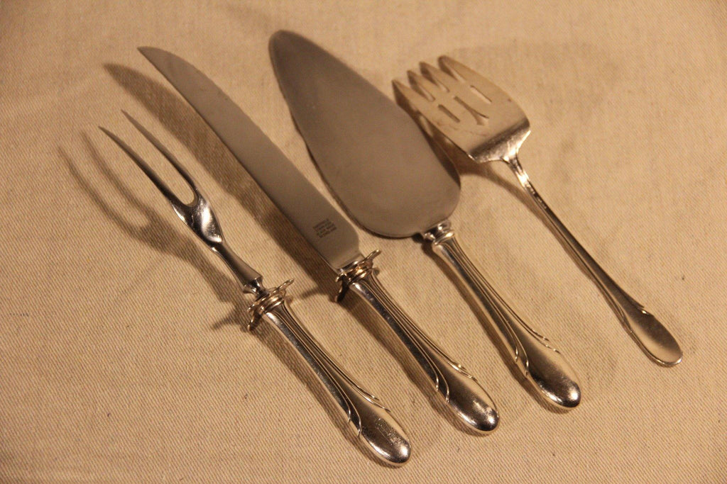 Sterling Silver Carving Set - Cook Street Vintage