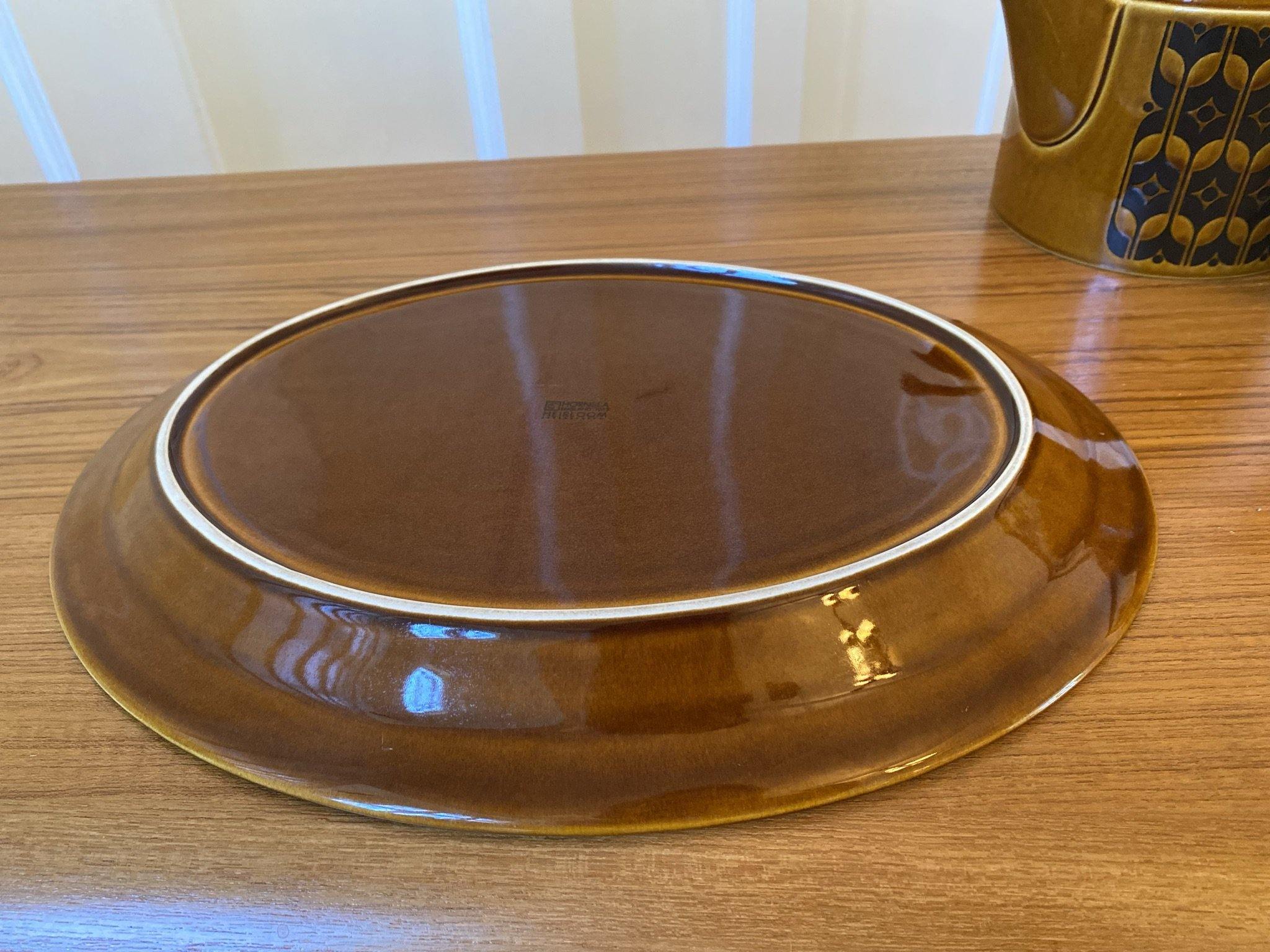 Bottom of Hornsea "Heirloom" dinner plate- Cook Street Vintage