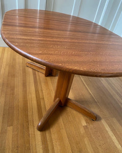 Vintage Oak Double Pedestal Table