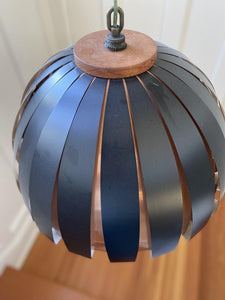 Danish Copper “Fiesta” Pendant Light attributed to Svend Aage Holm-Sorensen - Cook Street Vintage