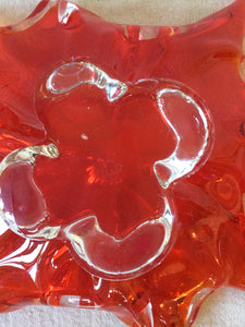 Rare Cherry Red Chalet Glass Special Edition - Cook Street Vintage