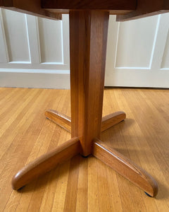 Vintage Oak Double Pedestal Table
