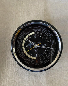 Yaesu World Clock front view- Cook Street Vintage