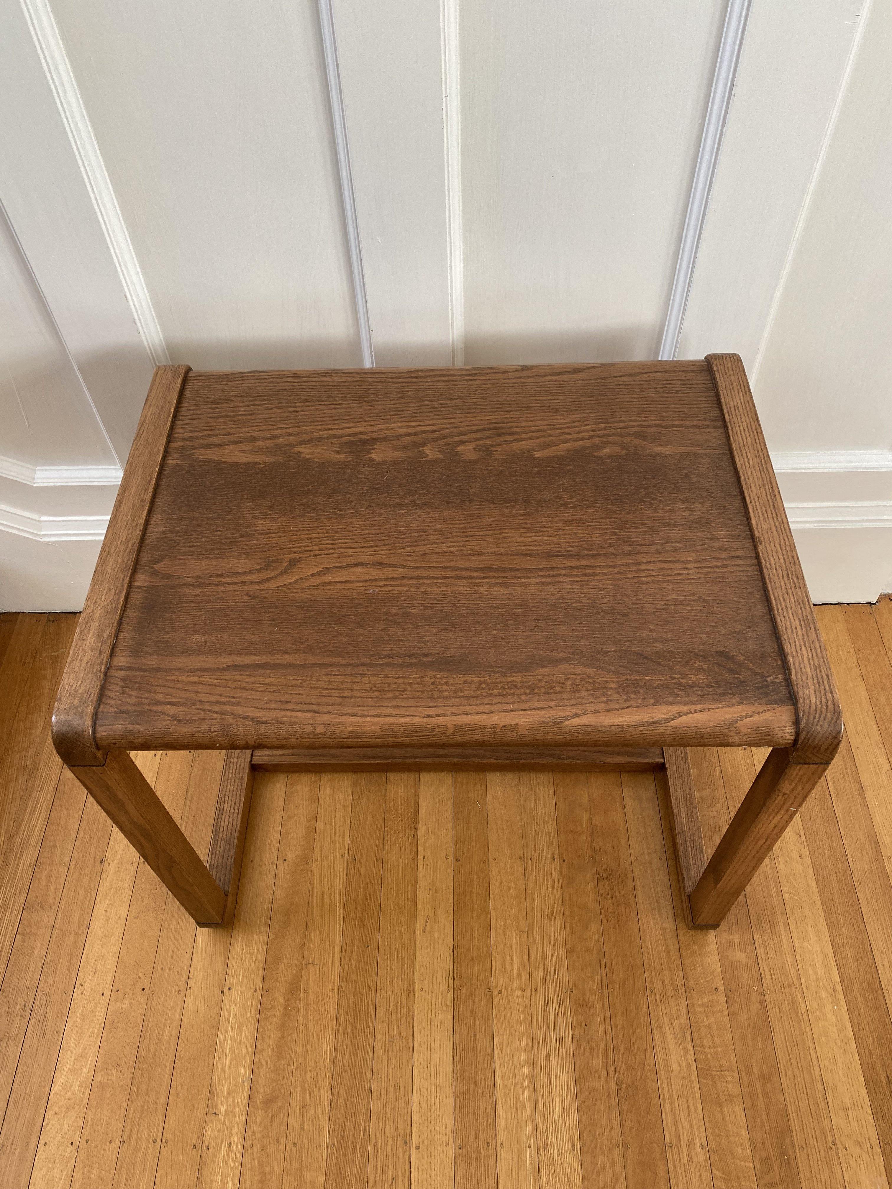 Krug Modern End Table - Cook Street Vintage