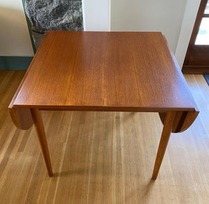 Vintage Teak Drop Leaf Table