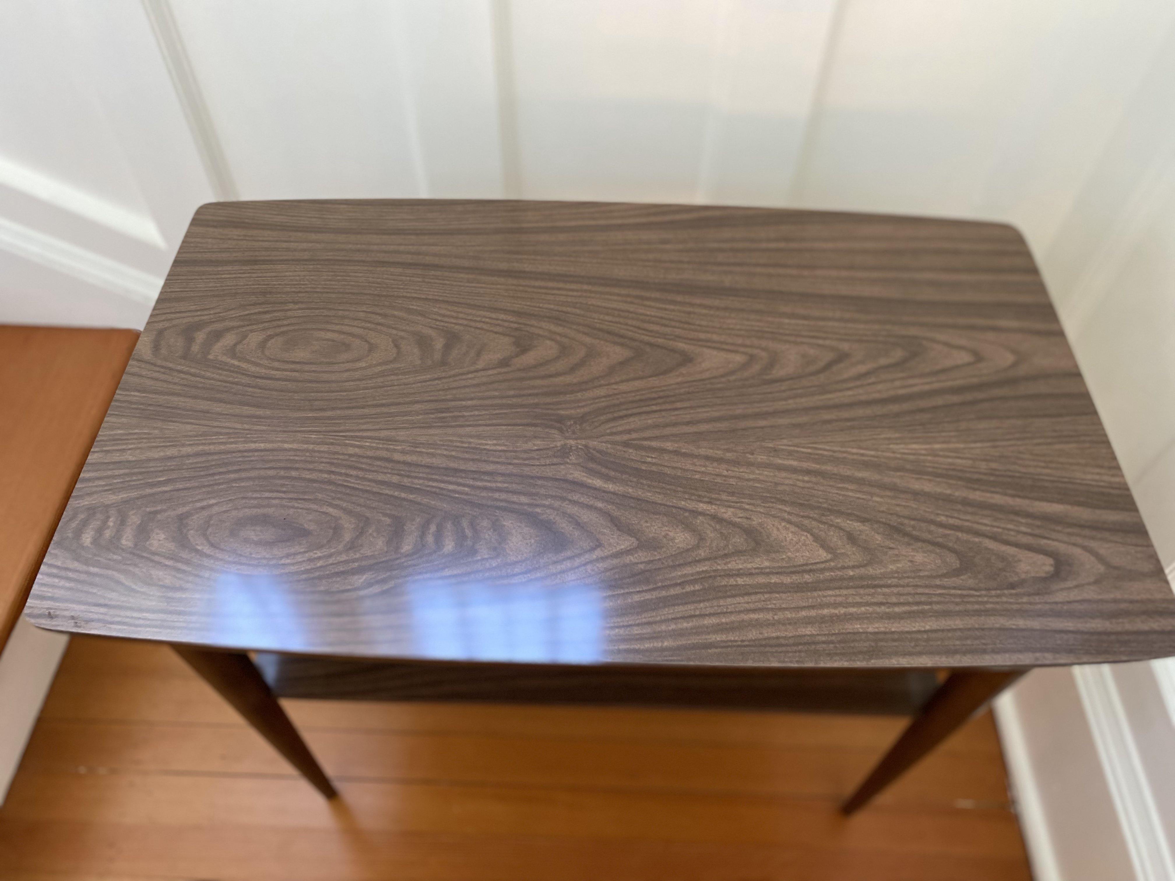Formica Two Tiered Side Table - Cook Street Vintage