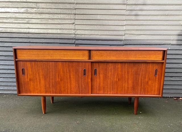 Vintage Teak Credenza- Cook Street Vintage