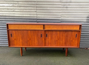 Vintage Teak Credenza- Cook Street Vintage