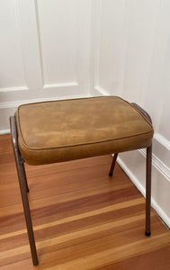 one vinyl stacking stool- Cook Street Vintage