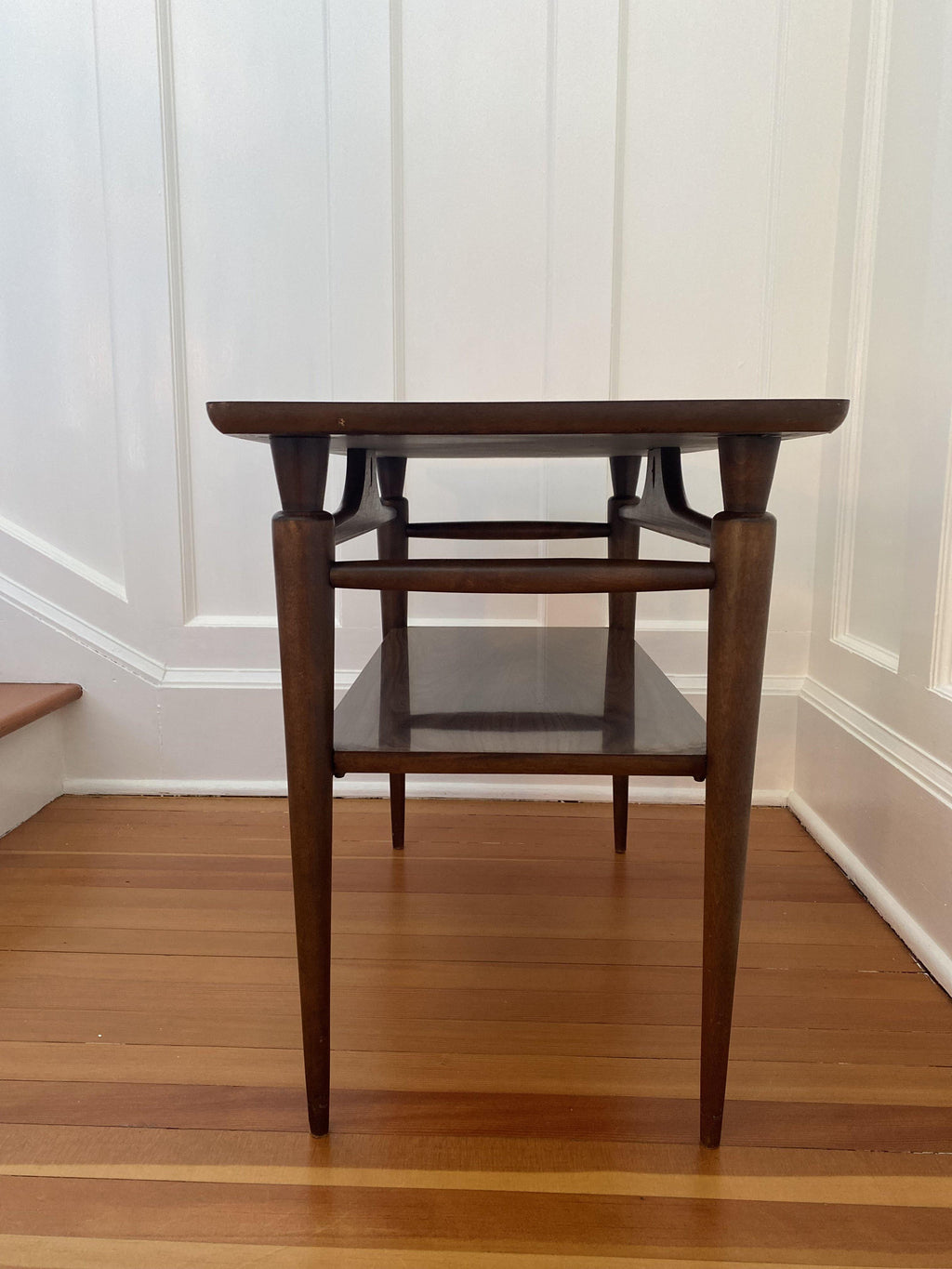 Formica Two Tiered Side Table - Cook Street Vintage