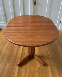 Vintage Oak Double Pedestal Table