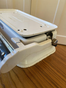 Side view of Stube Kitchen scale- Cook Street Vintage