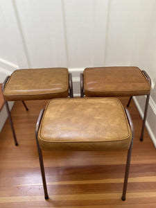three stacking stools - Cook Street Vintage
