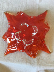 Rare Cherry Red Chalet Glass Special Edition - Cook Street Vintage