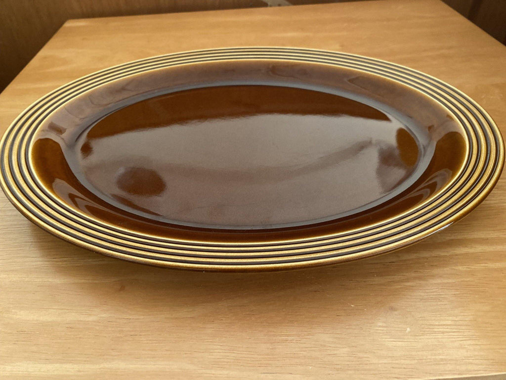 Top view of Hornsea Heirloom 13" serving platter- Cook Street Vintage