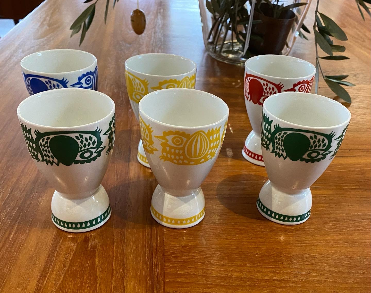 Pair of Rare 1960s Finnish "Kananpoika" Chick Dual Purpose Cups by Arabia- Cook Street Vintage