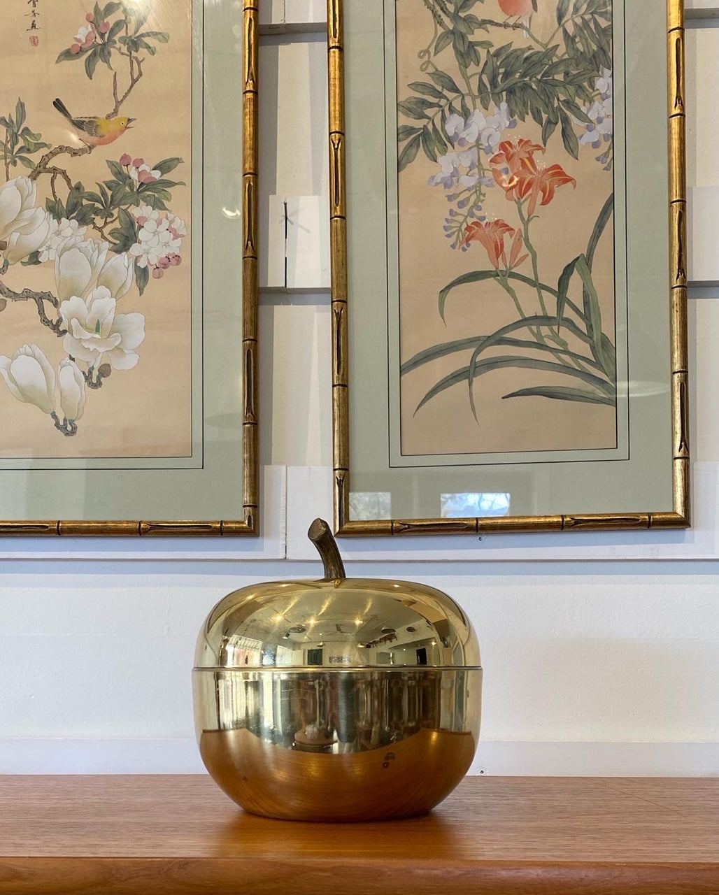 MCM Gold Apple Champagne & Ice Bucket- Cook Street Vintage