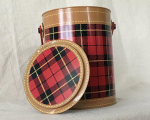 Skotch Party Bucket Front View with Lid- Cook Street Vintage
