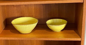 Small Kathryn Smyth Yellow Ceramic Bowl