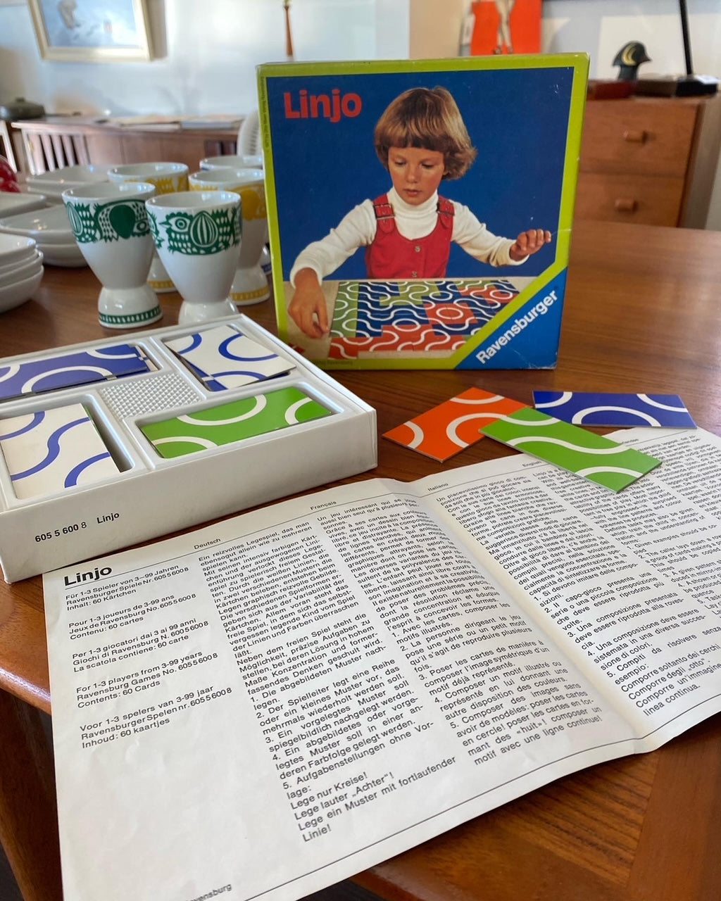1970s Linjo Ravensburger Puzzle- Cook Street Vintage