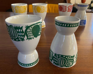 Pair of Rare 1960s Finnish "Kananpoika" Chick Dual Purpose Cups by Arabia- Cook Street Vintage