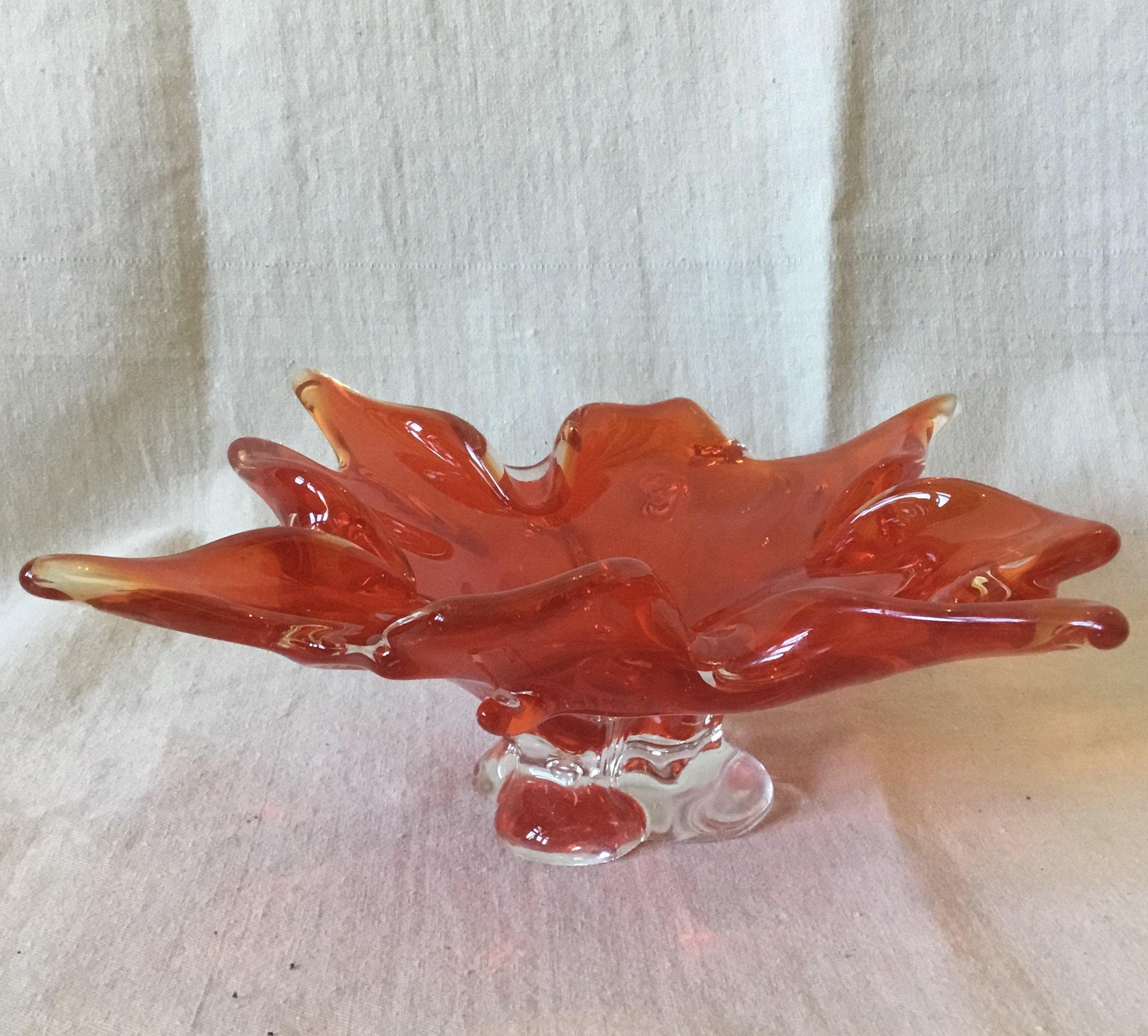 Rare Cherry Red Chalet Glass Special Edition - Cook Street Vintage