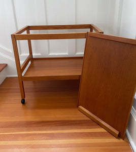 MCM Danish Teak Bar Cart by BL-Mobler- Cook Street Vintage
