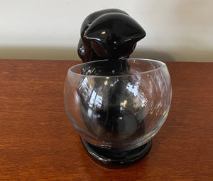 Vintage Gazing Cat Fish Bowl and Planter - Cook Street Vintage