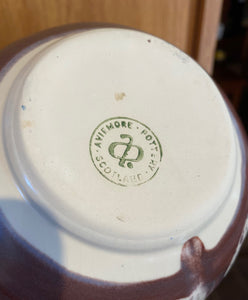 bottom of Aviemore Pottery Ceramic Vase- Cook Street Vintage