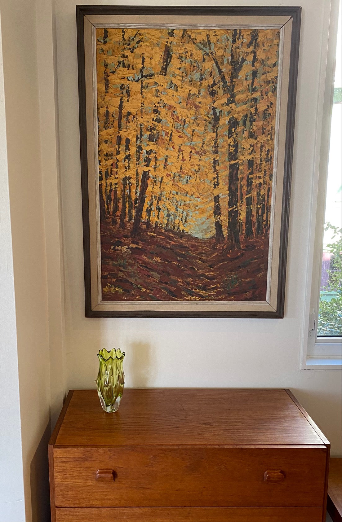  Large Vintage Oil on Board by Eric Schaap- Cook Street Vintage