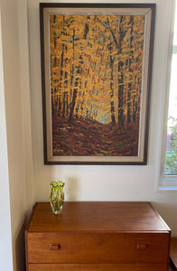 Large Vintage Oil on Board by Eric Schaap- Cook Street Vintage