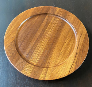 Set of 4 MCM Illums Bolighus Danish Teak Plates- Cook Street Vintage