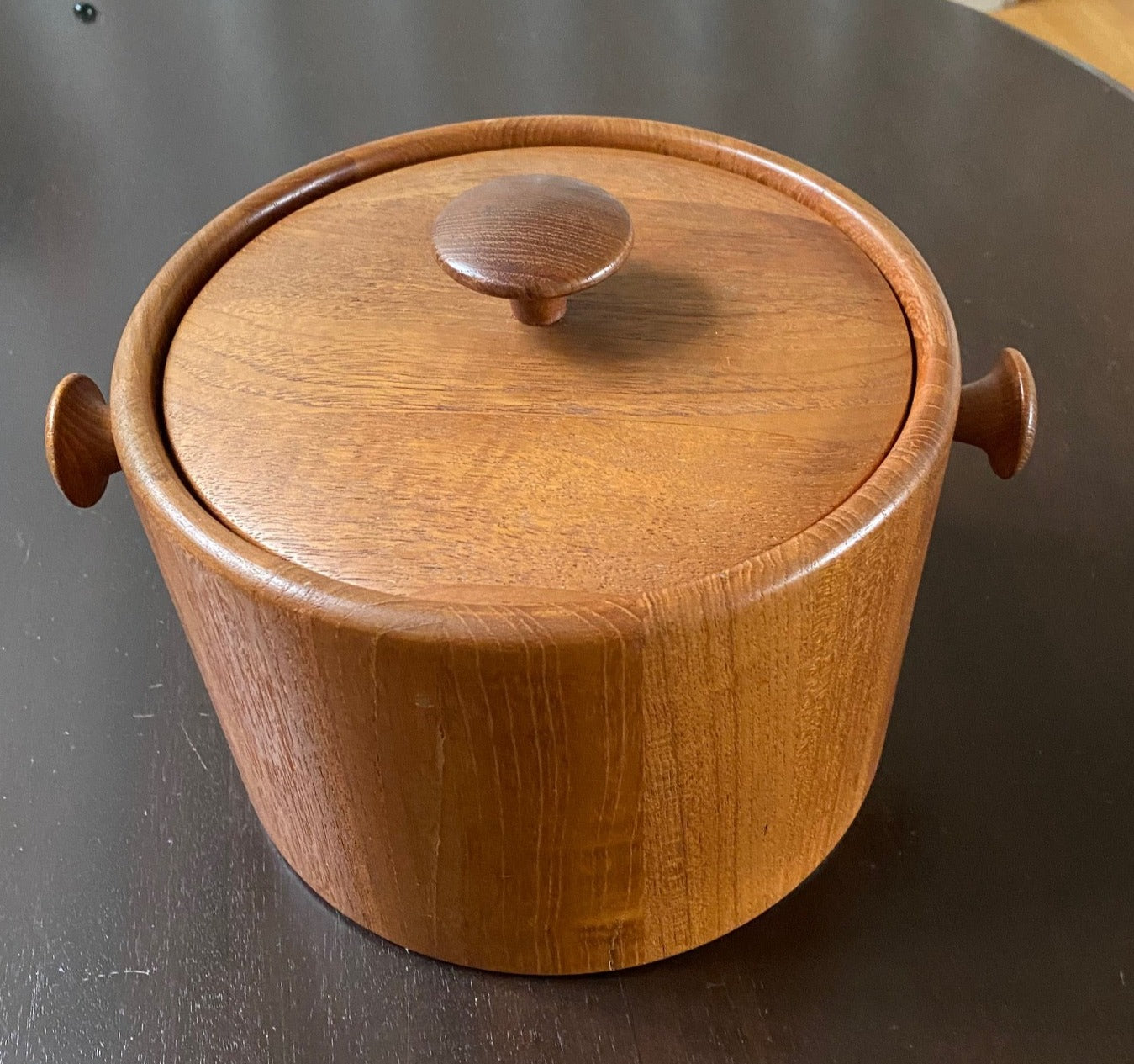 MCM Teak Ice Bucket- Cook Street Vintage