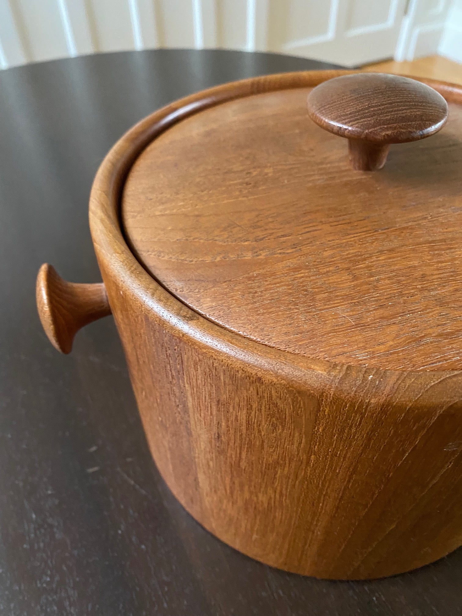 MCM Teak Ice Bucket- Cook Street Vintage