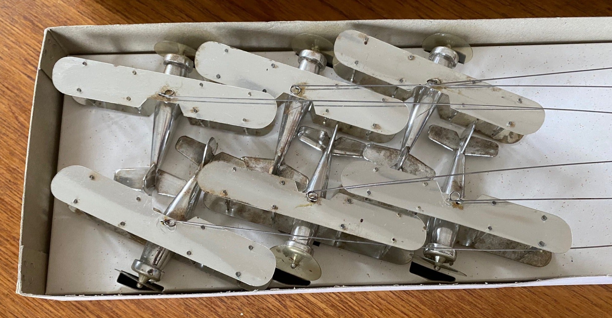 1960s Otagiri Bi-Plane Mobile Made in Japan- Cook Street Vintage