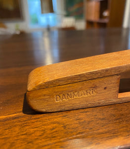 Danish Teak Ice & Serving Tongs- Cook Street Vintage
