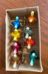 Set of 8 Vintage Swedish Cheese Mice- Cook Street Vintage