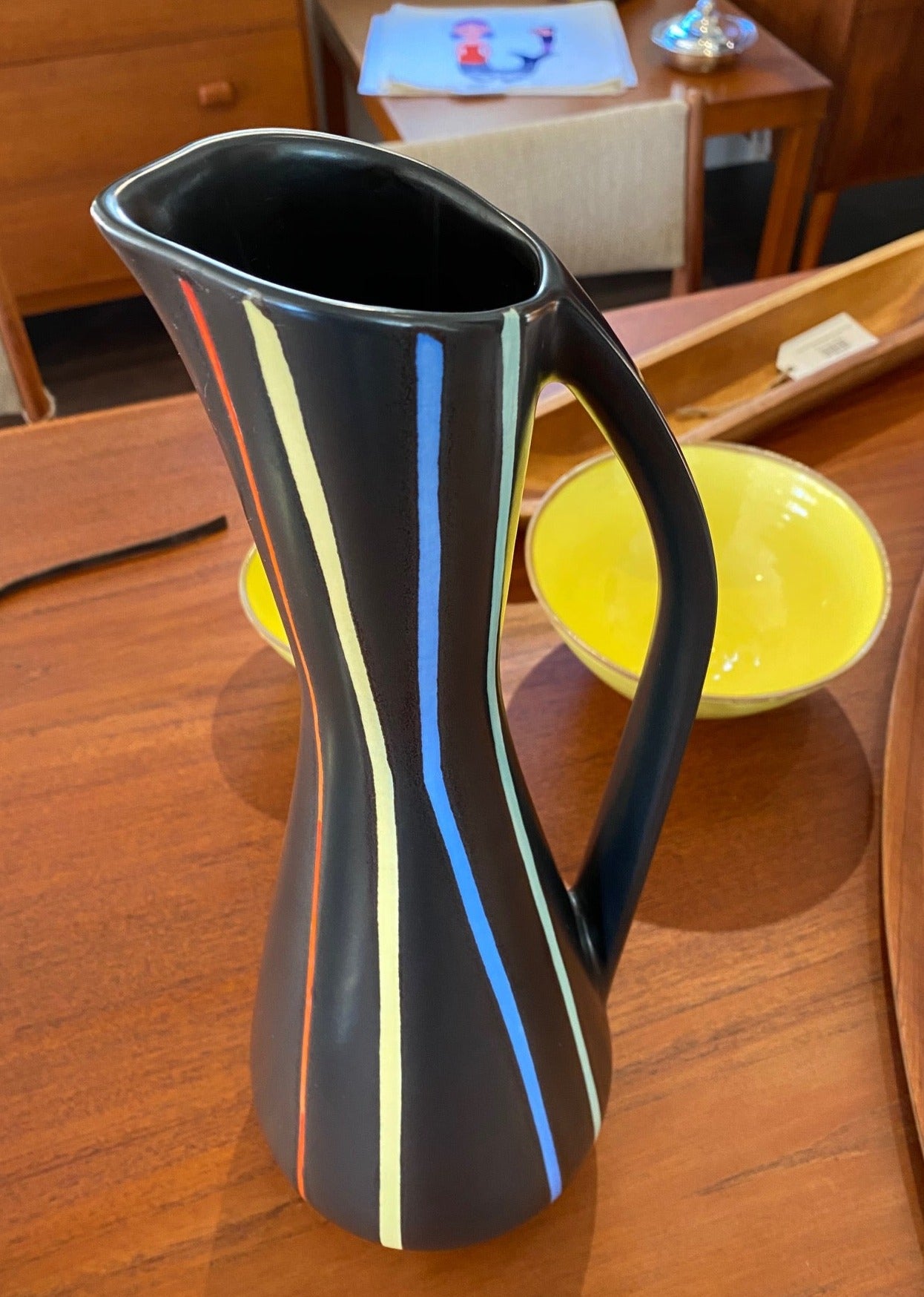 Rare 1950s Wächtersbach Ursula Fesca Vase, "Pisa"- Cook Street Vintage
